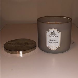 Bath and Body Works Cinnamon Spiced Vanilla Candle